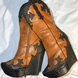 Jeffrey Campbell Giddy-Stud Boots